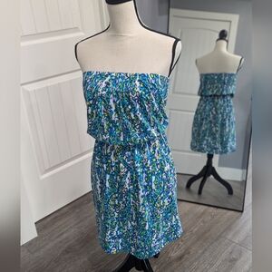 Lily Pulitzer Strapless Windsor Dress, Sz S